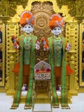 Parabrahma Bhagwan Shri Swaminarayan and Aksharbrahma Shri Gunatitanand Swami